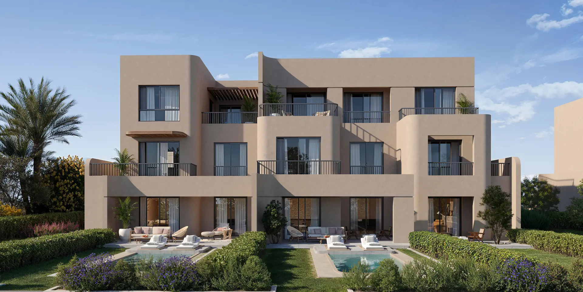 مبنى Type B في Aden Parks